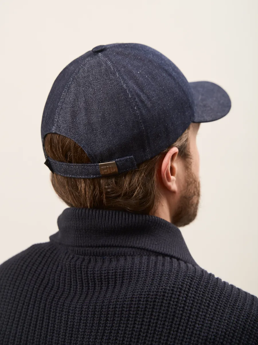 Кепка летняя джинсовая