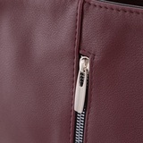 Сумка Саломея 198 наппа бордо + черный