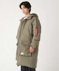 Пуховик Alpha Industries Long Puffer Parka OG-107 Green (Зеленая)