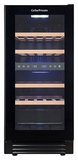 Винный шкаф Cellar Private CP027-2TBH черная дверь со скрытой рукояткой