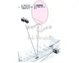 Вал транспортный для Ricoh D0394975