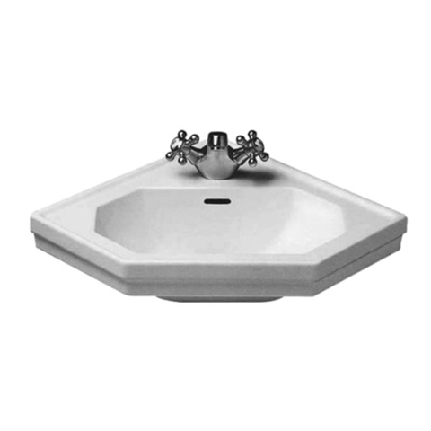 Duravit 1930 Раковина с перел. и 1отв. под смес., 59х45х Н: 19.5см, Цвет: Белый 793420000