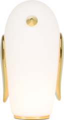 Лампа настольная Noot Noot MOOOI стекло/фарфор/white/gold 180х200х330h коллекция Pet Light