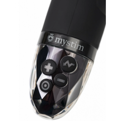 Вибратор Mystim Sleak Freak с электростимуляцией, черный