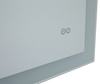 Aquanet 249339 Зеркало Алассио new 4595 с LED подсветкой, 450х950x32 мм, сенсорный выключатель (249339)