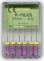 K-Files №10 MANI 6шт, 25мм