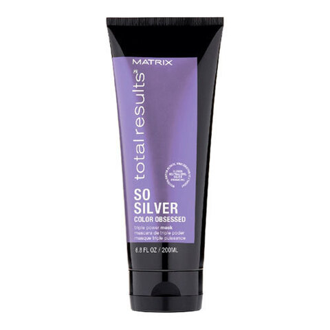 Matrix Total Results Color Obsessed So Silver Mask - Маска тройного действия для интенсивной нейтрализации