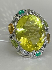 Рококо-ЛК (кольцо из серебра)