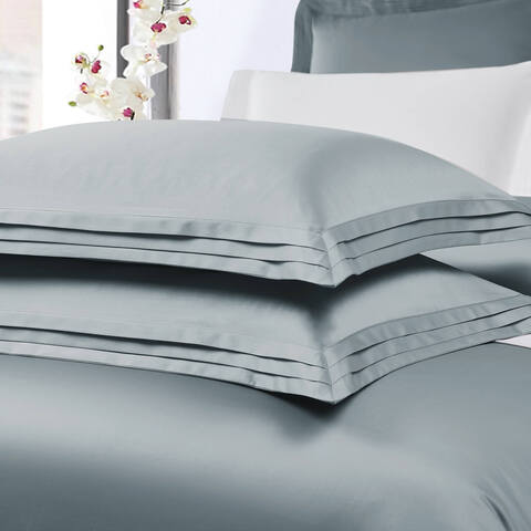 Постельное белье 1.5 спальное Sharmes Soho пастельно-синее