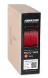 Пластик для 3Д принтера Filamentarno! ABS GF-4 стеклополненный. рубиновый 750 гр.