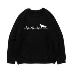 Свитшот "Овчарка - сердечный ритм"