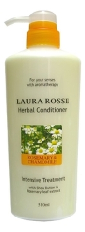 Растительный кондиционер для волос Ромашка и розмарин Herbal Conditioner Rosemary & Chamomile