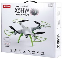 Квадрокоптер Syma X5HW с HD камерой и барометром, белый - X5HW