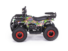 Детский бензиновый квадроцикл MOTAX ATV Х-16 ES Мини-Гризли BIG WHEEL с электростартером и родительским контролем NEW