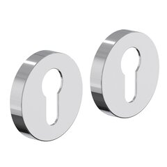 Накладки под цилиндр System R012Y Хром