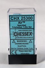 Chessex 7-dice set Air