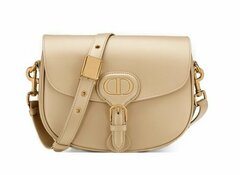 Сумка Dior Bobby, средний формат бежевый