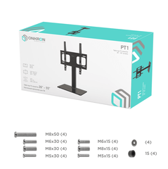 Настольная подставка для ТВ ONKRON PT1 чёрная