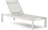Canutells Алюминиевый шезлонг с белой отделкой Испания La Forma
