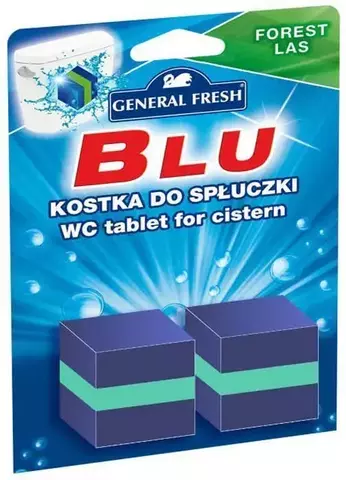 Очиститель-освежитель для смывного бачка General Fresh BLU 1*50г в ассортименте
