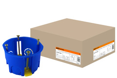 TDM Подрозетник в ГВЛ 68х45 пластиковые лапки SQ1403-0001