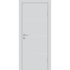 Купить Межкомнатная дверь экошпон Profilo Porte P-2 агат кромка ABS глухая