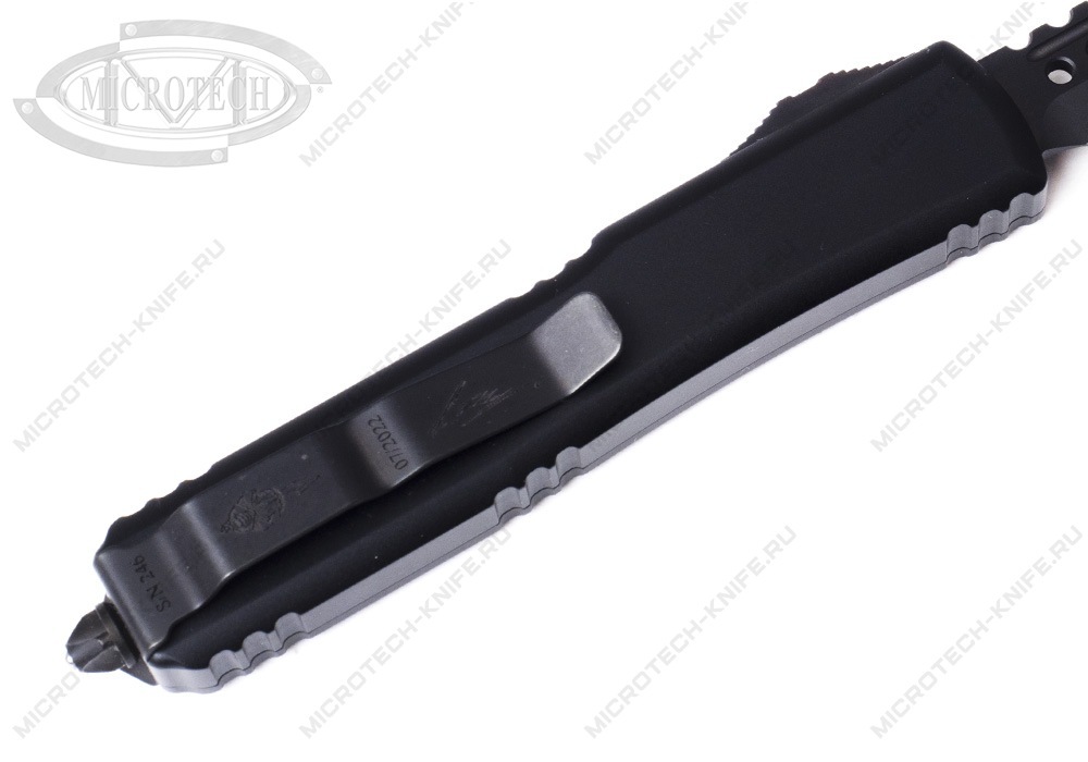 Нож Microtech Ultratech 119W-1DLCTSH Warhound Shadow DLC - фотография 