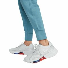 Женские теннисные брюки Nike Dry Get Fit Fleece TP Pant - noise aqua/white