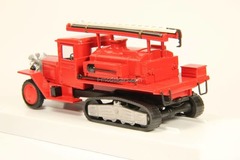 ZIS-22 PMZ half-track Fire fighting tanker front pump LOMO-AVM 1:43