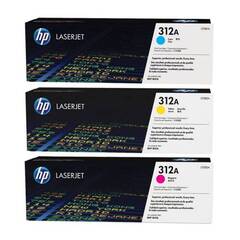 Картридж HP 312A для CLJ M476, тройная упаковка (CF381A+CF383A+CF382A)