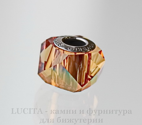 5928 Бусина Сваровски BeCharmed Helix Crystal Astral Pink 14х9 мм