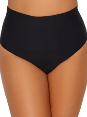 Трусы-стринги корректирующие на высоком поясе Maidenform DM0053 | Черный