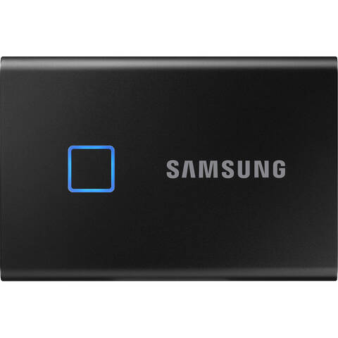 Внешний SSD Samsung 1TB T7 Touch Portable SSD (Black) черный