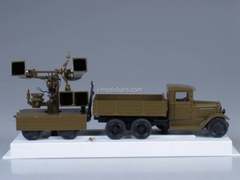 ZIS-6 ZT-5 sound locator with two-axle trailer LOMO-AVM 1:43