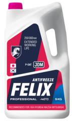Антифриз Felix розовый G12++JDM Pink 5 кг