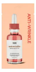 Тканевая маска омолаживающая с экстрактами цветов TENZERO Signature Ampoule Mask Anti-Wrinkle