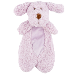 AROMADOG игрушка для собак Cобачка без наполнителя 35 см с пищалкой, сиреневый