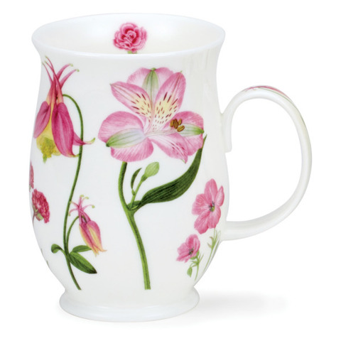 Кружка 310мл Dunoon Розовые цветы Саффолк