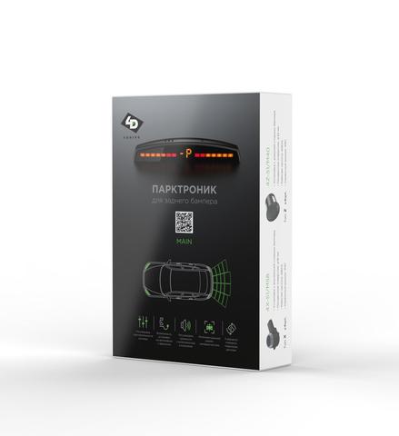 Парктроник 4Drive 4Z-51/M40 BL Main с 4-мя датчиками черного цвета