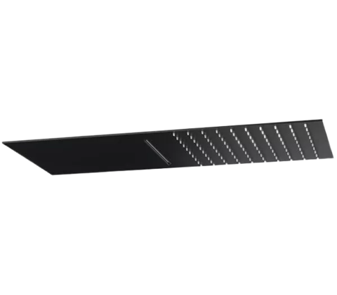 REMER 350UFCANOX Верхний душ на стену монтаж 2 режима с каскадным душем 50х22