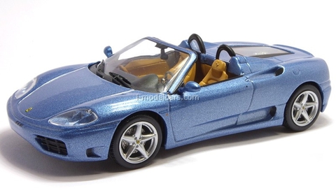 Ferrari 360 Spider blue 1:43 Eaglemoss Ferrari Collection #24