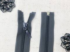 Молния спираль, Т5, L 45 см, темно-серый