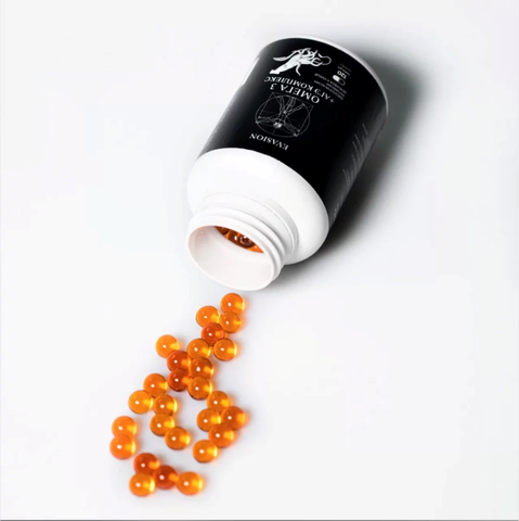 Evasion БАД Концентрат ОМЕГА 3 + АГЭ КОМПЛЕКС, 120 капсул | ОМЕГА 3