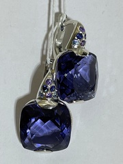 Элегант ( серьги из серебра)