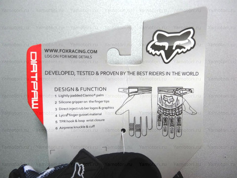 Мотоперчатки FOX 180, кроссовые мото перчатки