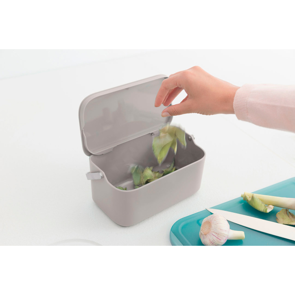 Контейнер для пищевых отходов, Серый, арт. 230080 - фото 3