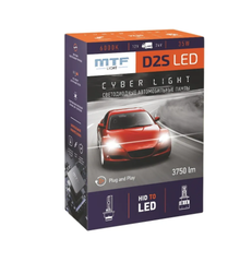 Светодиодные лампы MTF Light, серия CYBER LIGHT, D2S, 42V, 45W, 3750lm, 6000K