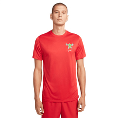 Футболка теннисная Nike Dri-Fit Humor T-Shirt - university red