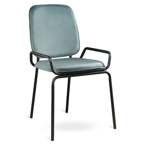 Стул Latitude Ror Double Frame черный/зеленый