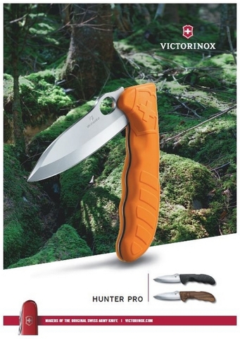 Нож складной Victorinox Hunter Pro Orange (0.9410.9)